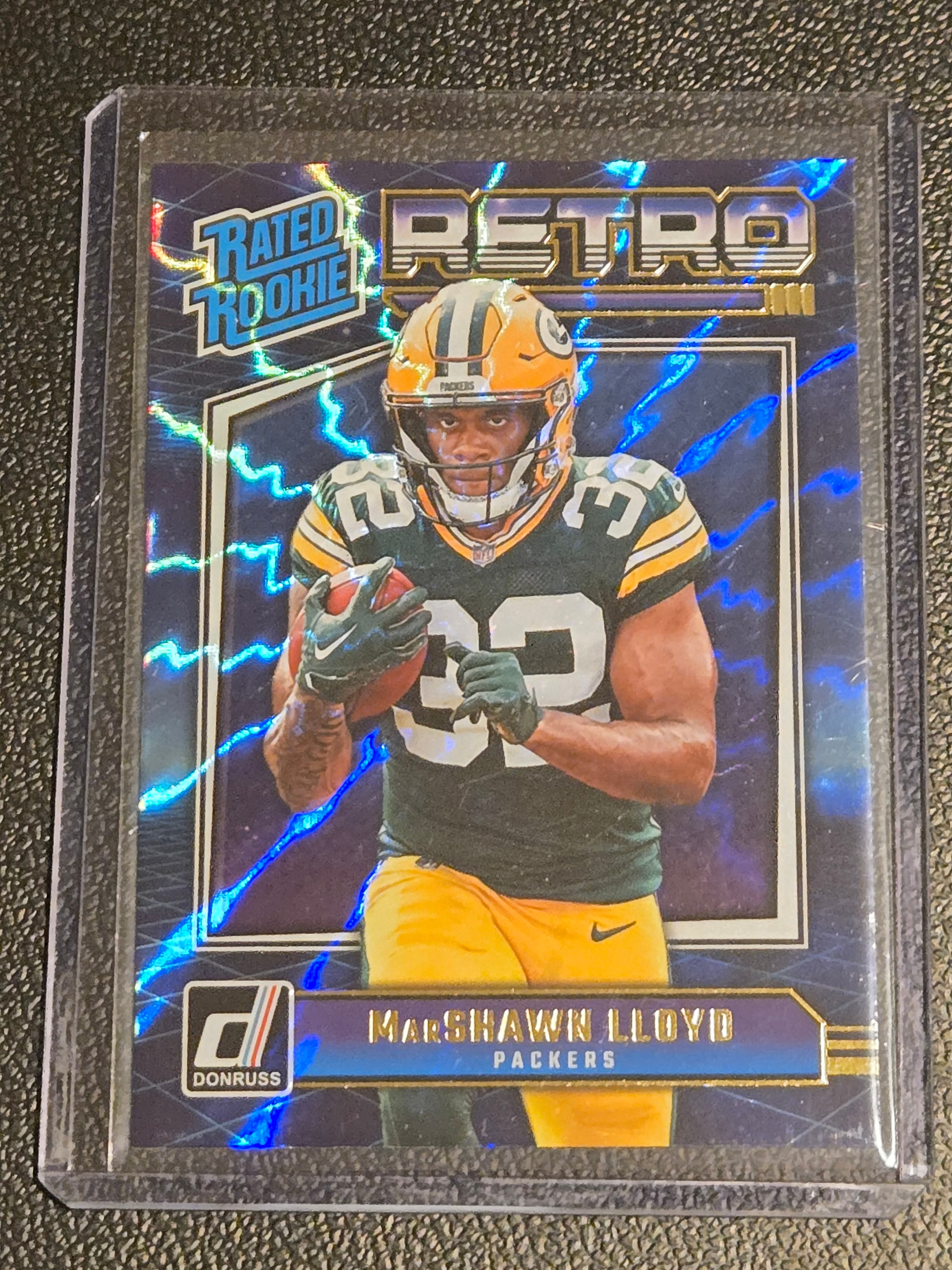 2024 Donruss #15 MarShawn Lloyd Rated Rookies Retro - Image 1