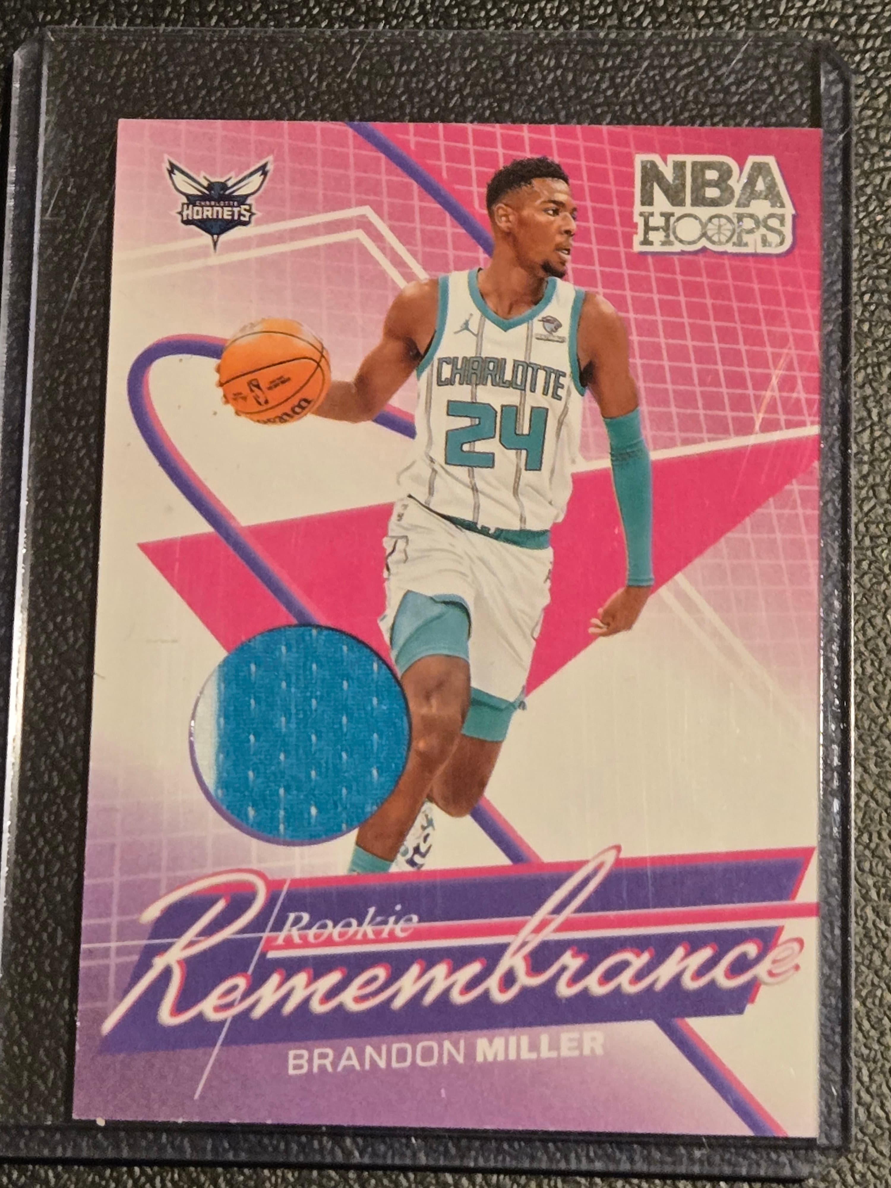 2024-25 Hoops #RR-BMH Brandon Miller Rookie Remembrance - Image 1