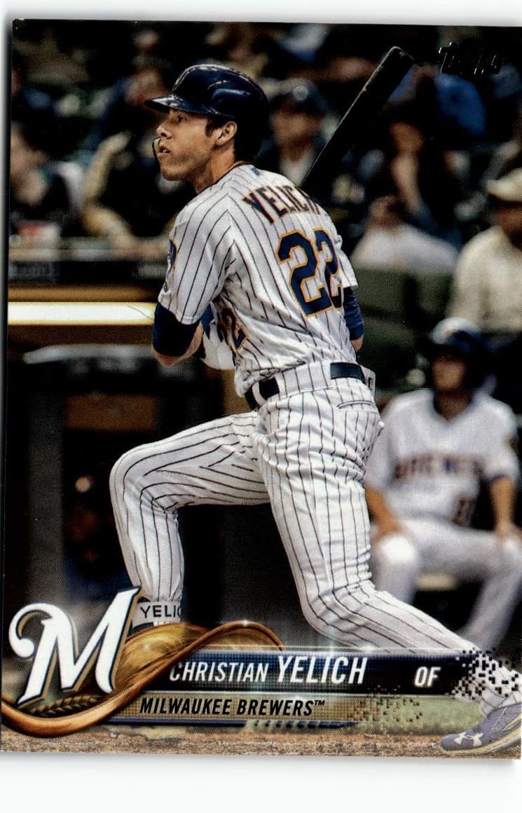 2018 Topps Holiday #HMW51 Christian Yelich - Image 1