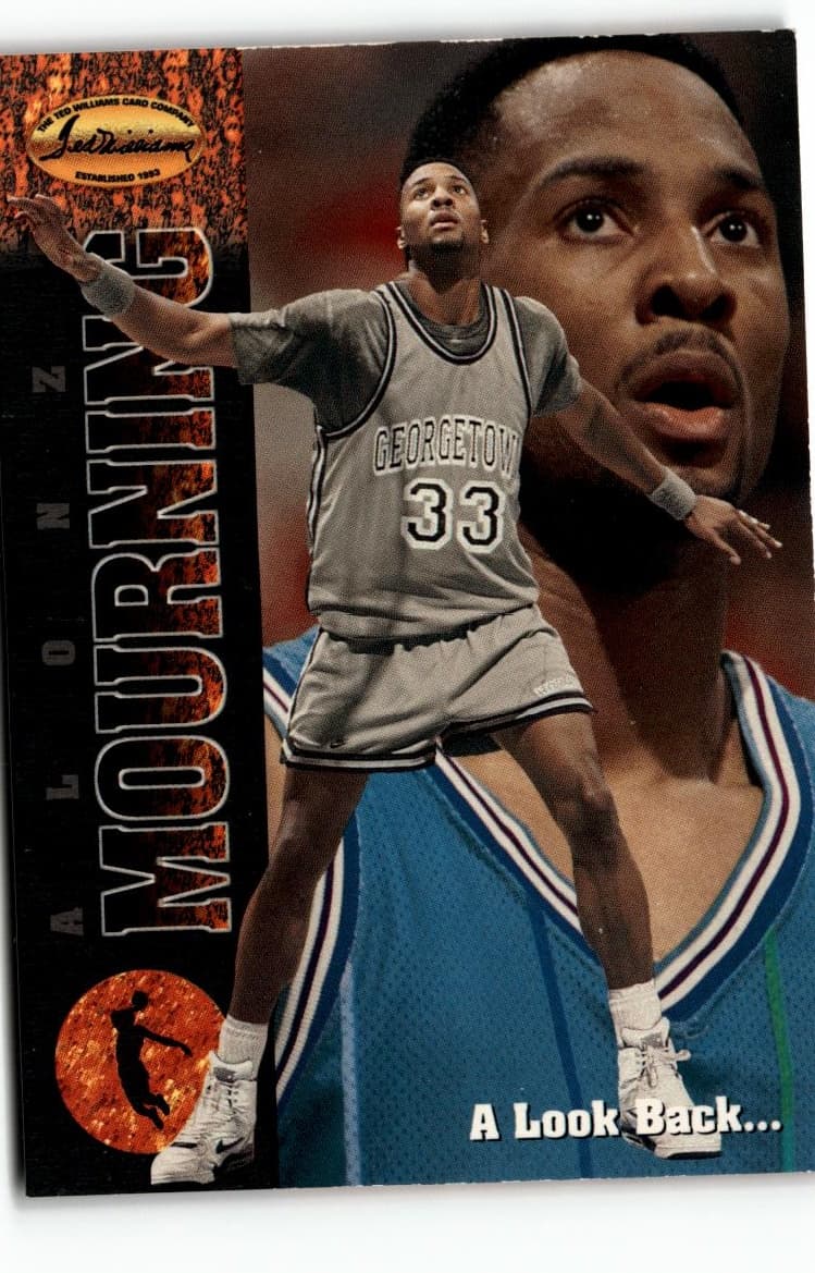 1994 Ted Williams #86 Alonzo Mourning - Image 1