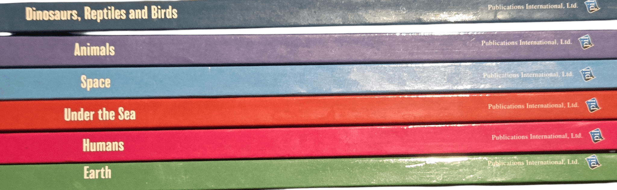 Britannica Science Library 6-Book Set Childrens Hardcover Earth Space Dinosaurs - Image 1