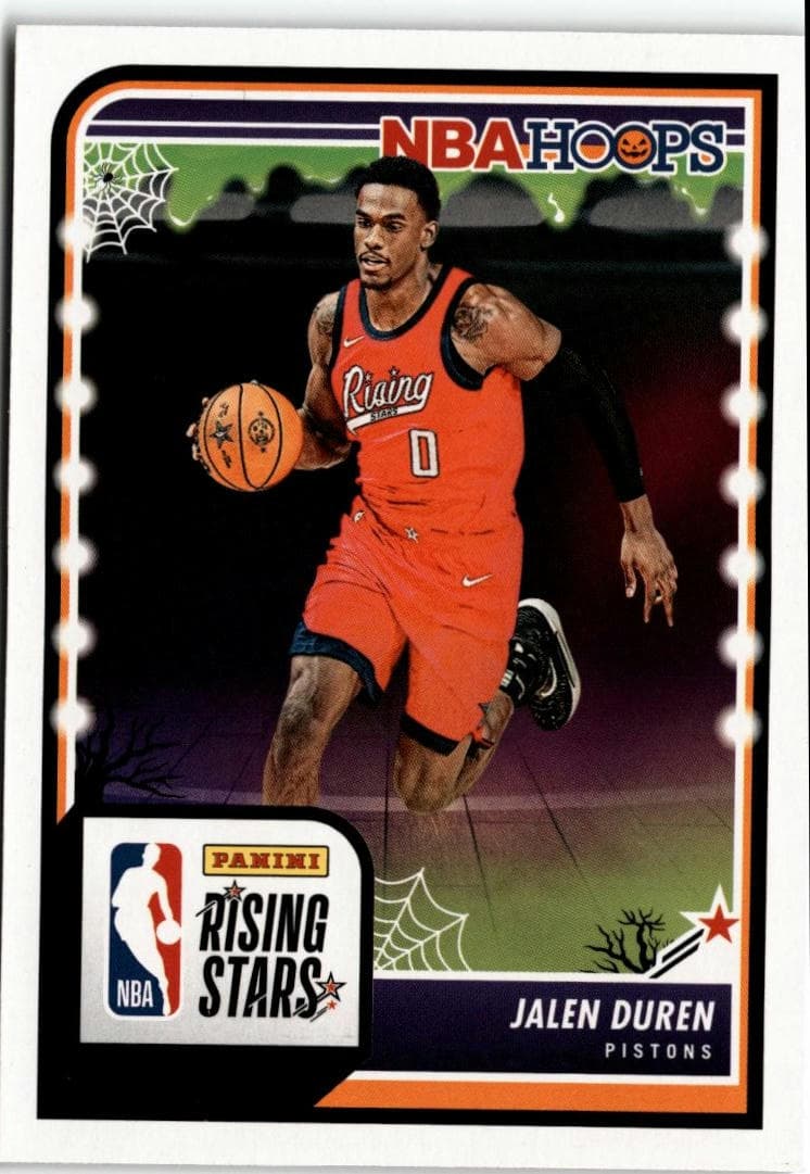 2023-24 Hoops Haunted Hoops #299 Jalen Duren - Image 1