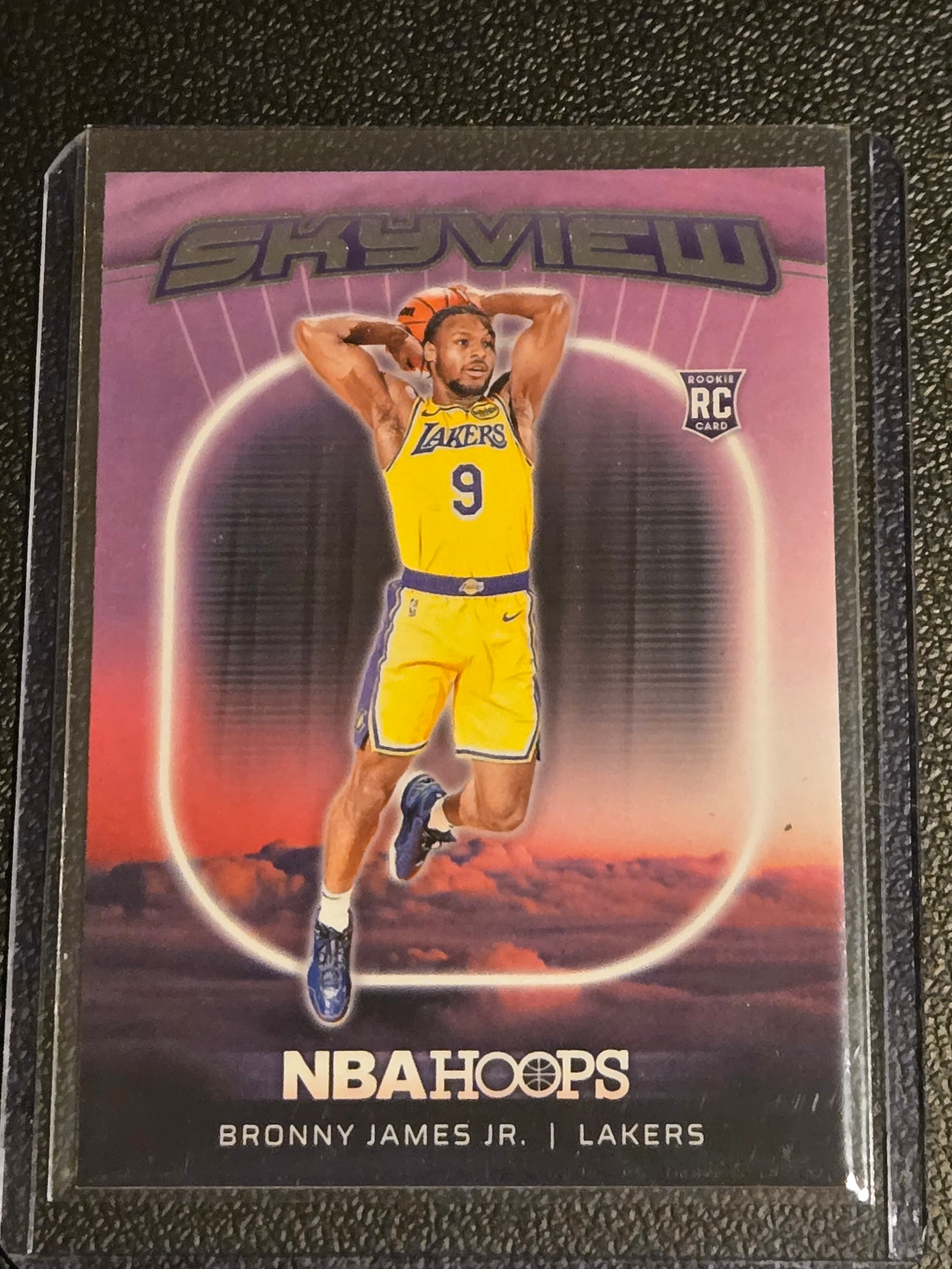 2024-25 Hoops #21 Bronny James Jr. Skyview - Image 1