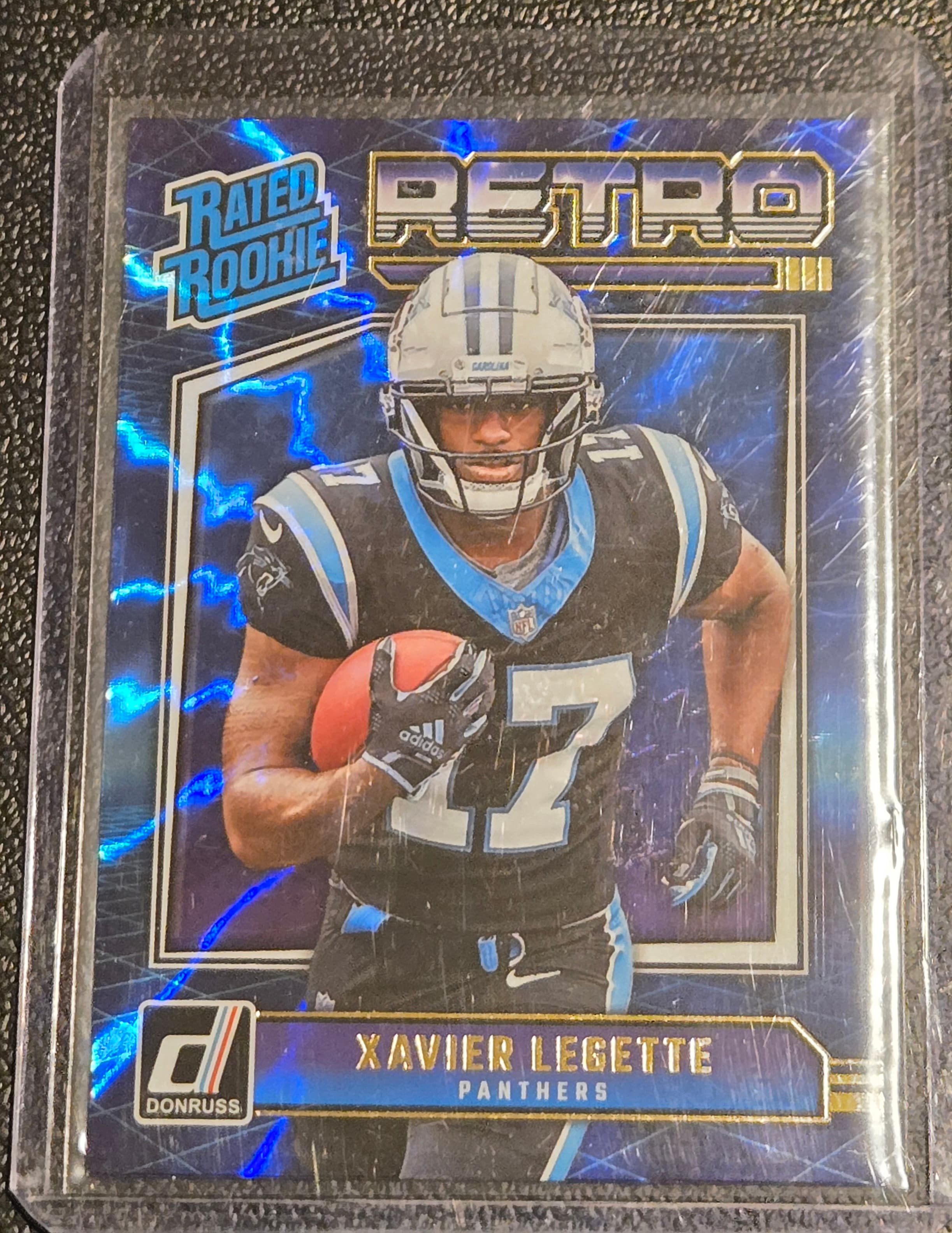2024 Donruss #13 Xavier Legette Rated Rookies Retro - Image 1