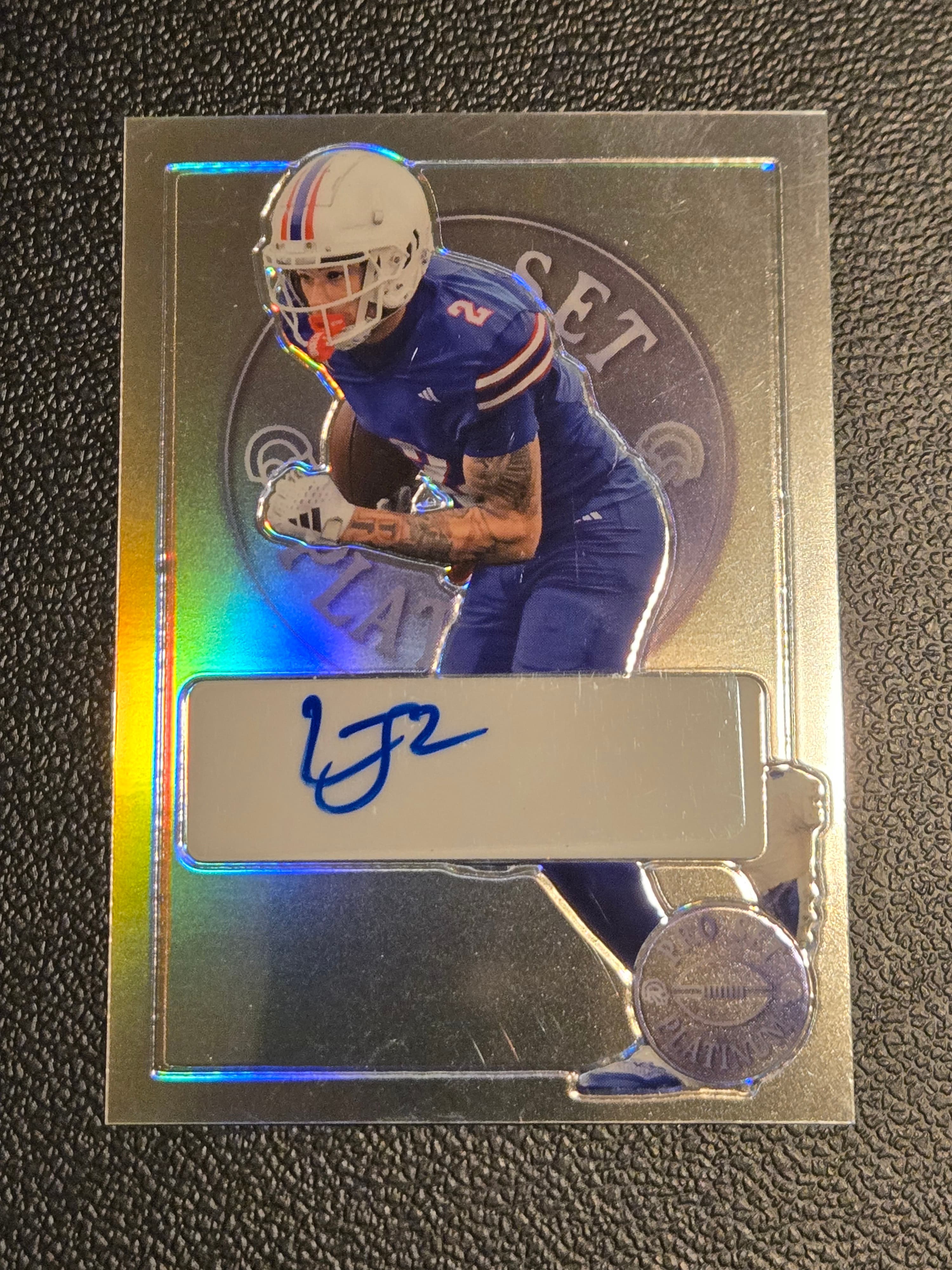 2024 Pro Set Metal Lawrence Arnold Pro Set Platinum Prismatic Silver #/15 - Image 1