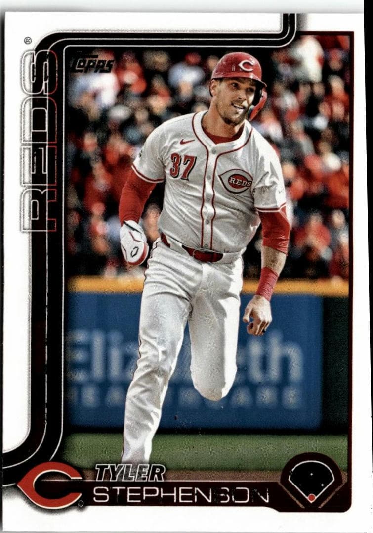 2025 Topps #31 Tyler Stephenson - Image 1