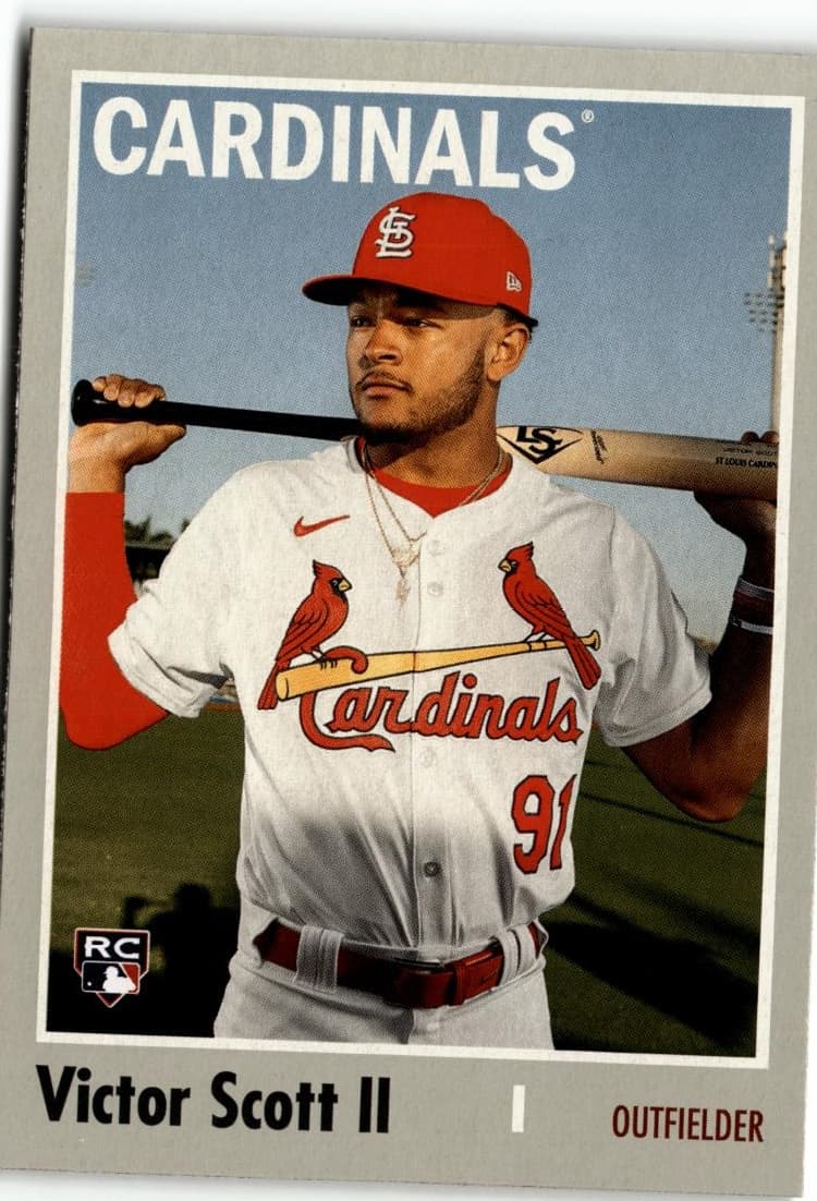 2024 Topps Archives #105 Victor Scott II - Image 1