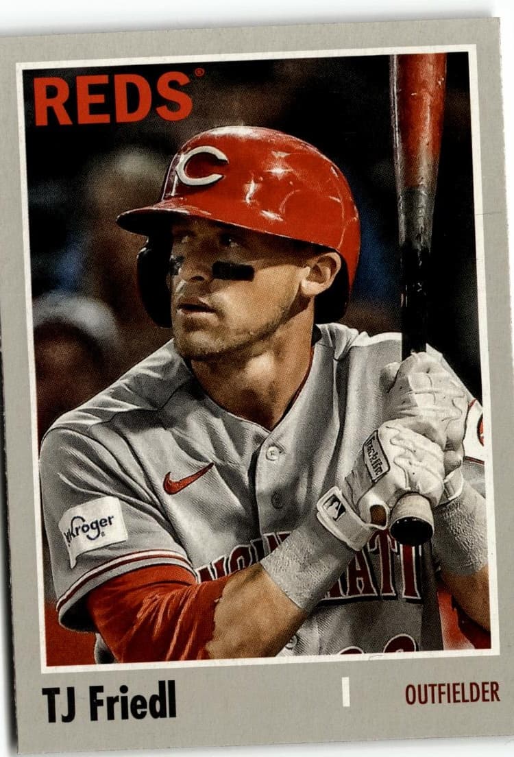 2024 Topps Archives #128 TJ Friedl - Image 1