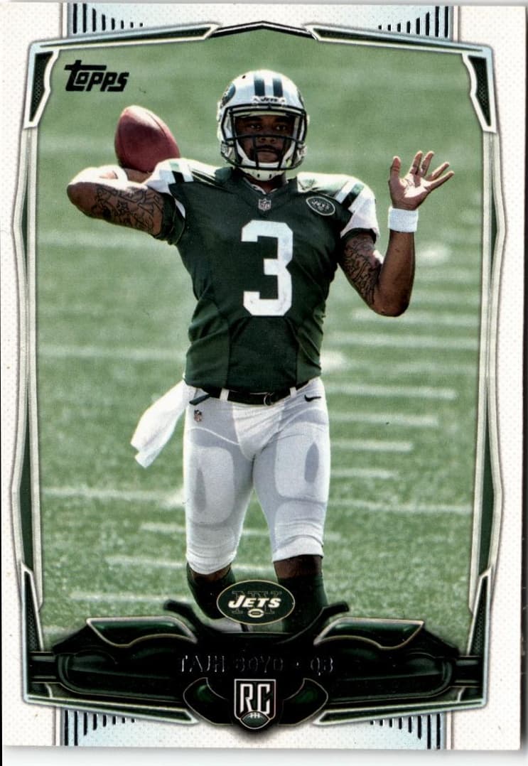 2014 Topps #353 Tajh Boyd - Image 1