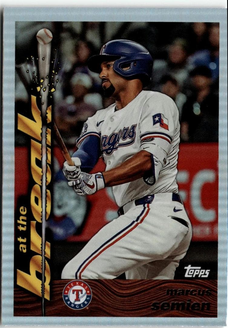 2024 Topps Archives Marcus Semien 1995 Topps Traded & Rookies At the Break - Image 1