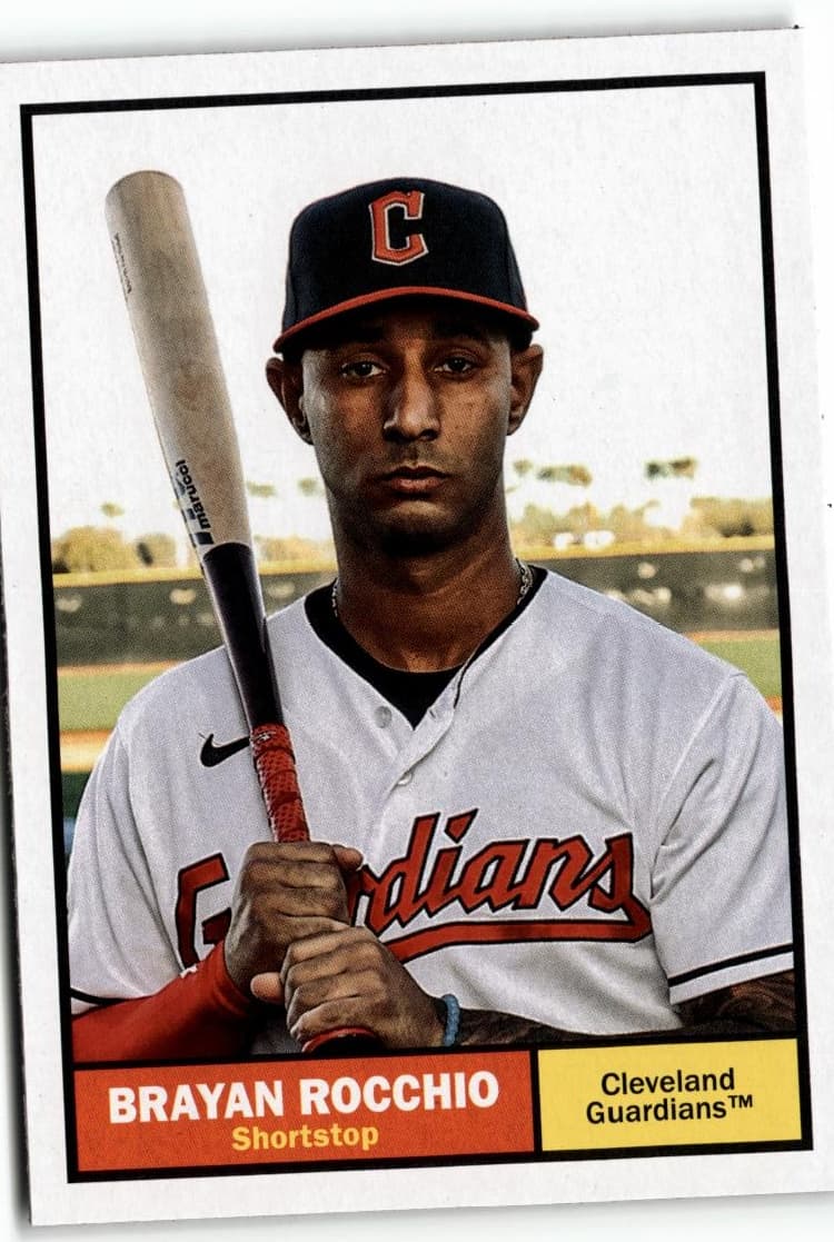 2024 Topps Archives #88 Brayan Rocchio - Image 1