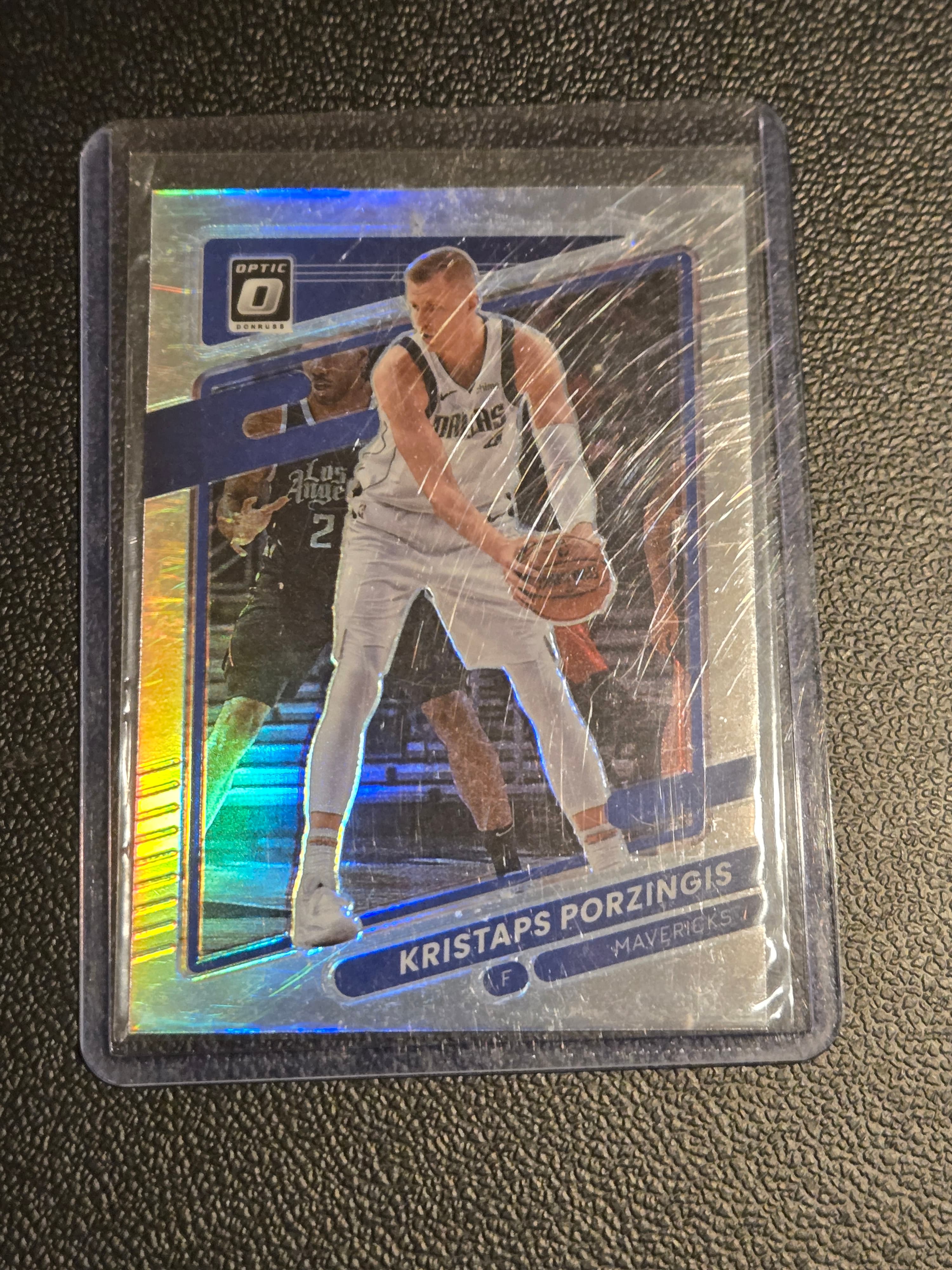 2021-22 Donruss Optic #18 Kristaps Porzingis Holo - Image 1