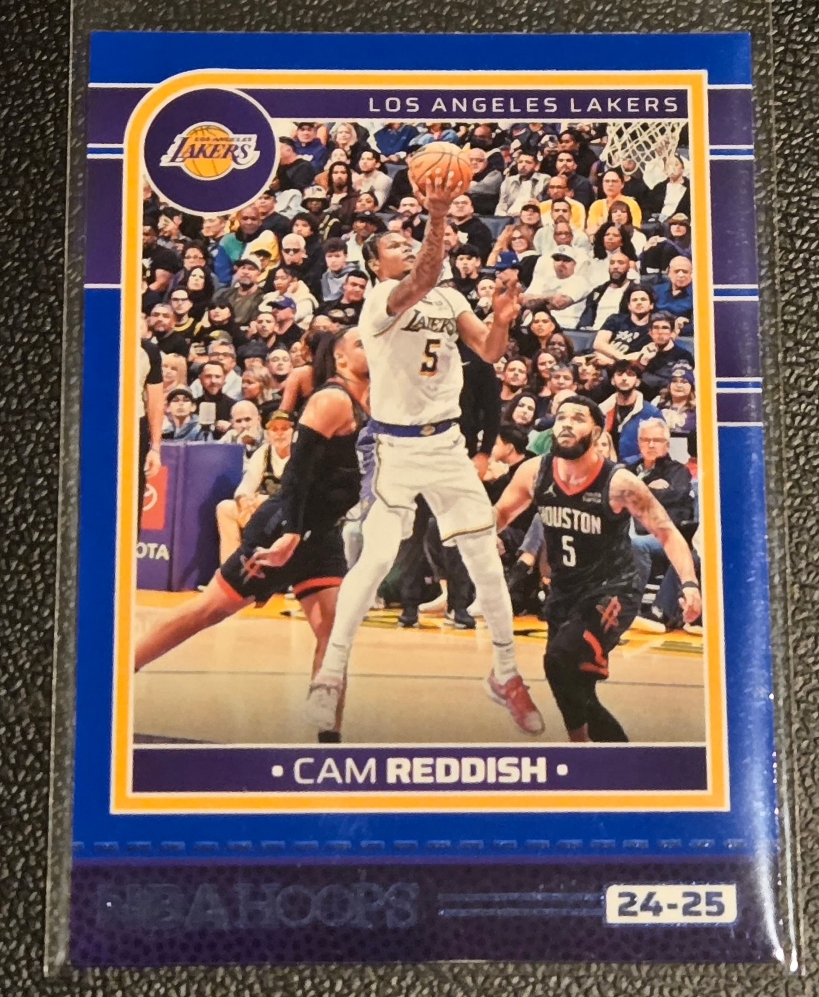 2024-25 Hoops #92 Cam Reddish Blue - Image 1