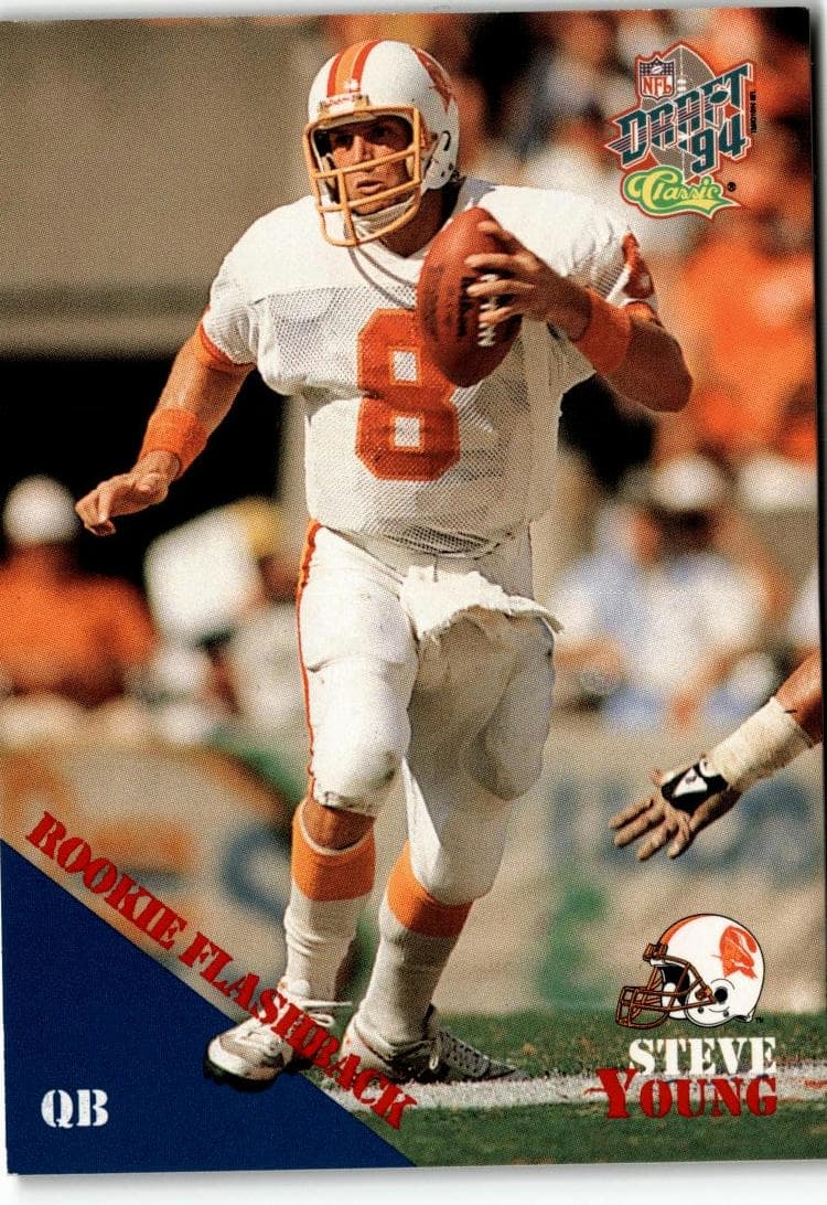 1994 Classic NFL Draft #97 Steve Young - Image 1
