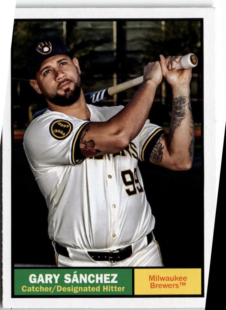 2024 Topps Archives #82 Gary Sánchez - Image 1