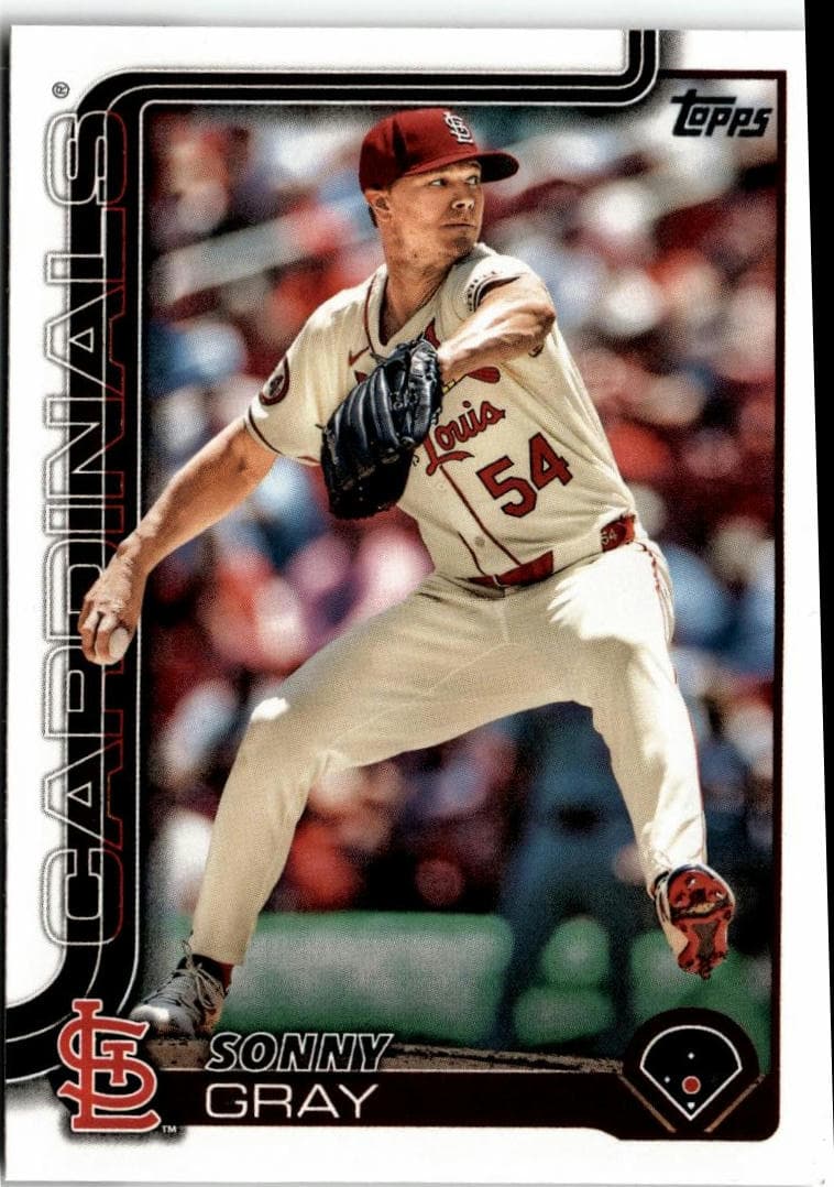 2025 Topps #306 Sonny Gray - Image 1