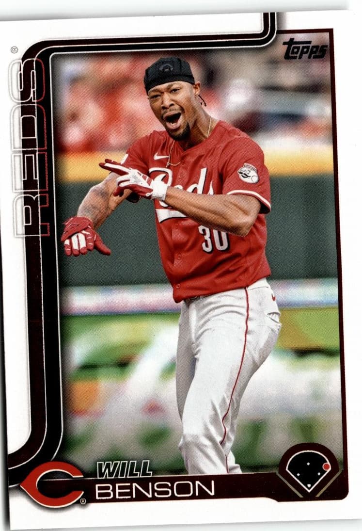 2025 Topps #52 Will Benson - Image 1