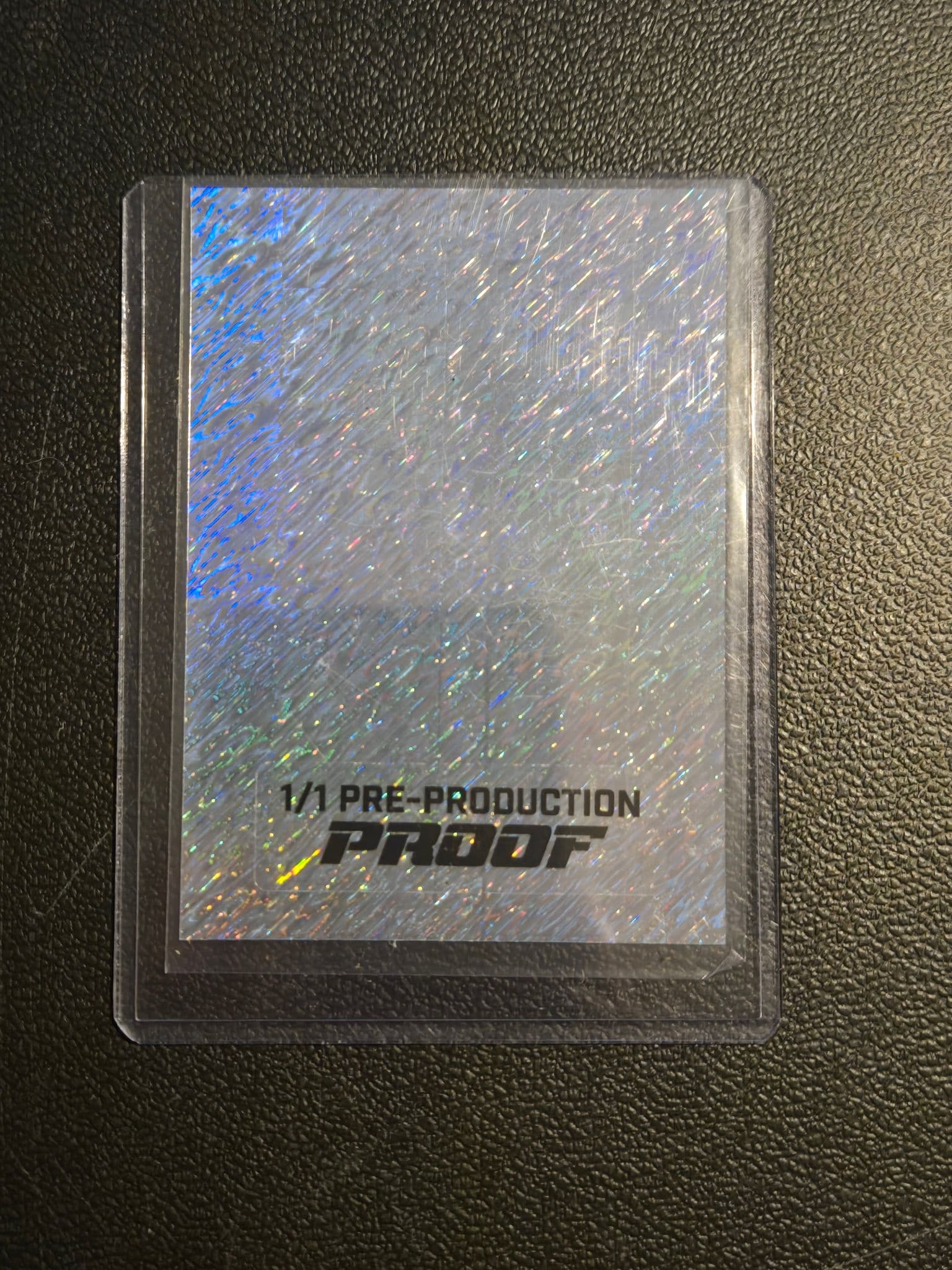 Press Pass Brian Leetch 1/1 Pre-Production Proof Hockey Card New York Rangers - Thumbnail 2