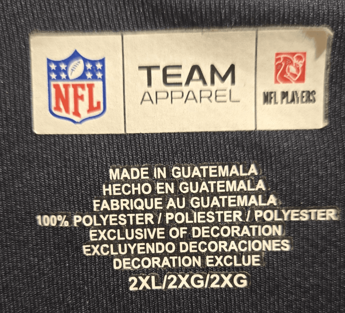 Jay Cutler #6 Chicago Bears Jersey 2XL Team Apparel NFL NFC Navy Blue Pre-Owned - Thumbnail 3