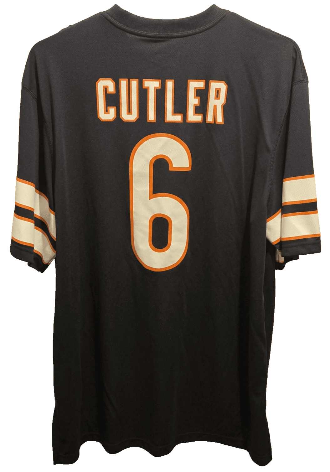 Jay Cutler #6 Chicago Bears Jersey 2XL Team Apparel NFL NFC Navy Blue Pre-Owned - Image 1