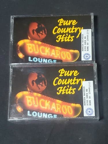 Pure Country Hits Tape 1 And 2 On Cassette - Image 1