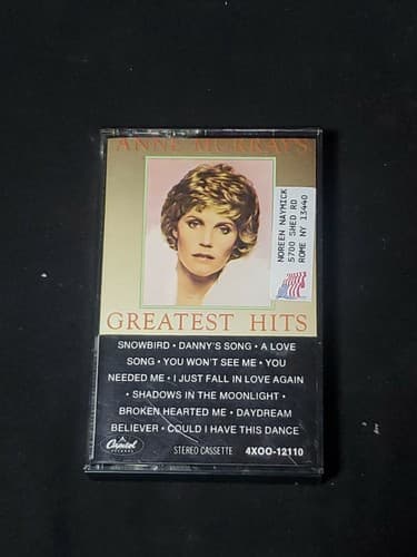 Anne Murray's Greatest Hits Cassette - Image 1