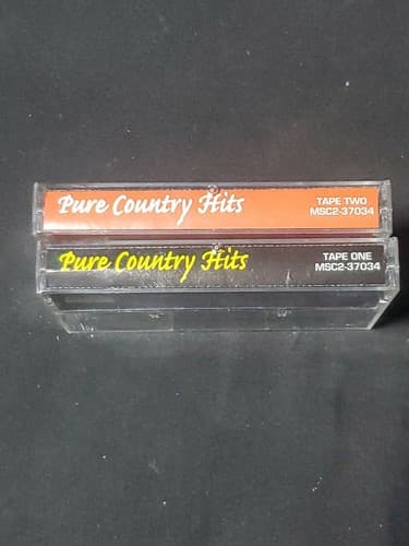 Pure Country Hits Tape 1 And 2 On Cassette - Thumbnail 2