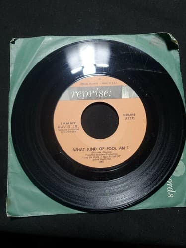 Sammy Davis Jr Record 7' 45 Rpm - Thumbnail 2