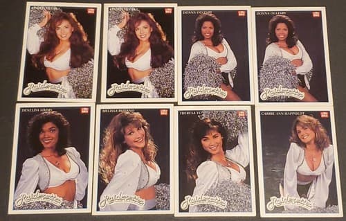 Lime Rock Raiderettes Cheerleader Card Lot Of 8 - Image 1