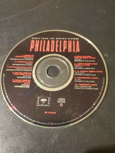 Philadelphia [Original Soundtrack] by Original Soundtrack (CD 1993 disc only - Image 1