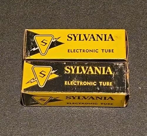 Sylvania 6C4 Electronic tube Lot Of 2 - Image 1