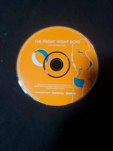 The Friday Night Boys Off The Deep End CD Disc Only - Image 1