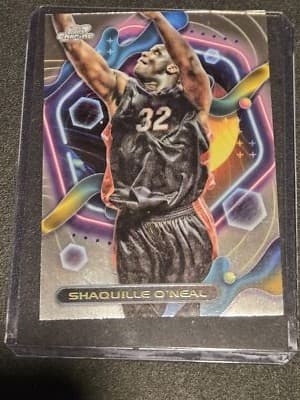 2023-24 Topps Chrome Cosmic #71 Shaquille O'Neal - Image 1