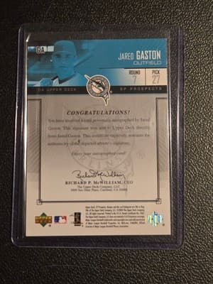 Upper Deck SP Prospects 2004 Autograph Rookie Card Lot of 3 Serial Numbered - Thumbnail 3