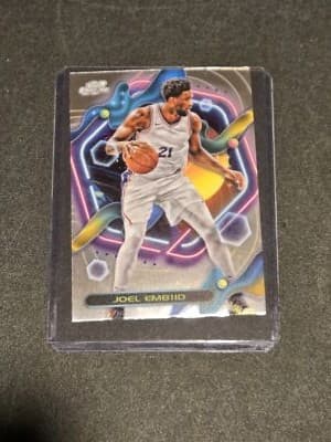 2023-24 Topps Chrome Cosmic #95 Joel Embiid - Image 1