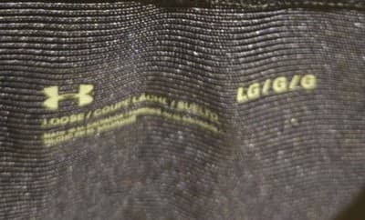 Under Armour Jersey Mens L Notre Dame Marsico 52 Navy Gold Football Authentic - Thumbnail 3