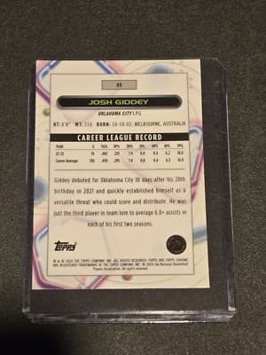 2023-24 Topps Chrome Cosmic #89 Josh Giddey - Thumbnail 2