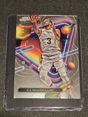 2023-24 Topps Chrome Cosmic #79 CJ McCollum - Image 1
