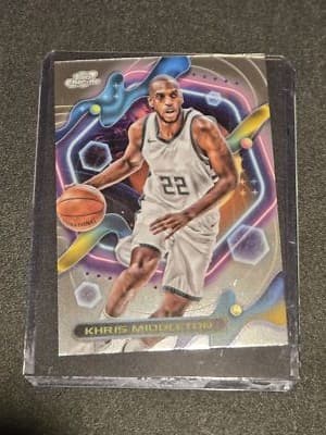 2023-24 Topps Chrome Cosmic #72 Khris Middleton - Image 1