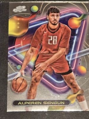 2023-24 Topps Chrome Cosmic #48 Alperen Sengun - Image 1