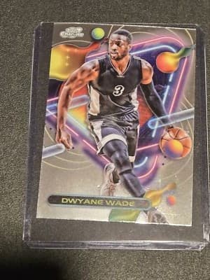 2023-24 Topps Chrome Cosmic #70 Dwyane Wade - Image 1