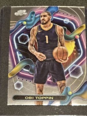 2023-24 Topps Chrome Cosmic #54 Obi Toppin - Image 1