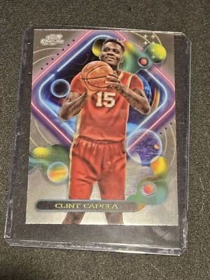 2023-24 Topps Chrome Cosmic #4 Clint Capela - Image 1