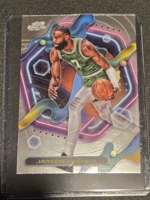 2023-24 Topps Chrome Cosmic #7 Jaylen Brown - Image 1