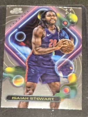 2023-24 Topps Chrome Cosmic #44 Isaiah Stewart - Image 1