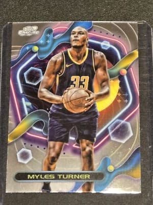 2023-24 Topps Chrome Cosmic #51 Myles Turner - Image 1
