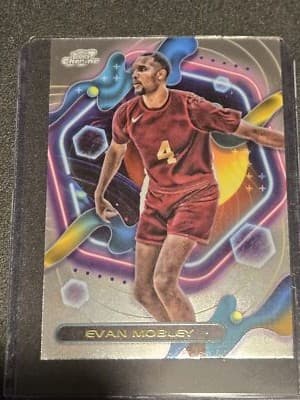 2023-24 Topps Chrome Cosmic #26 Evan Mobley - Image 1