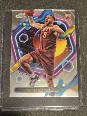 2023-24 Topps Chrome Cosmic #200 Pete Nance - Image 1