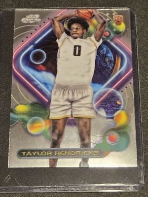 2023-24 Topps Chrome Cosmic #159 Taylor Hendricks - Image 1