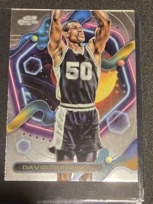 2023-24 Topps Chrome Cosmic #112 David Robinson - Image 1